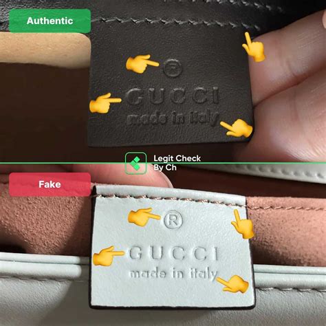 how to spot gucci